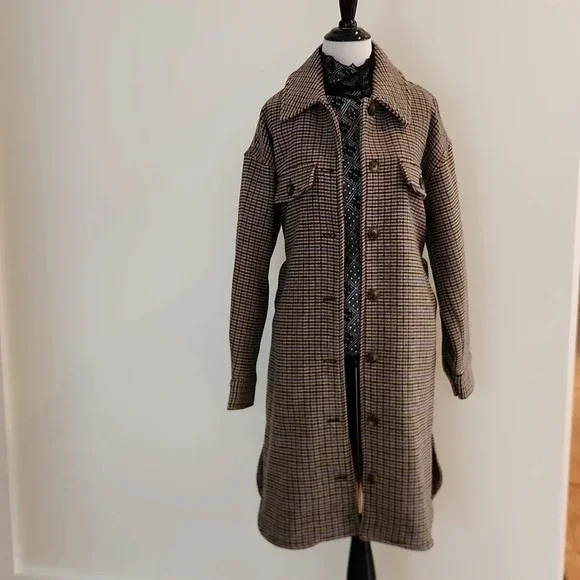 NWT || VERO MODA || wool shacket/jacket - Picture 4 of 7